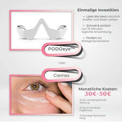 PODOeye™ Verjüngende Rotlicht-Therapie für die Augenpartie